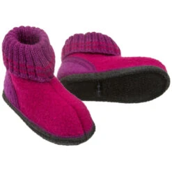 Kinder Hausschuhe Hüttenschuhe Olive-marine -Hans Natur Kindersale 7a02da19 347481 14