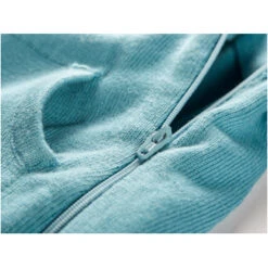 Baby Overall Mit Kapuze Strick-Qualität Bio-Baumwolle Blau -Hans Natur Kindersale 7ac9e927 294752