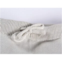 Baby Hose Strick-Qualität Bio-Baumwolle Hellgrau Melange -Hans Natur Kindersale 7c5cda4c 296918