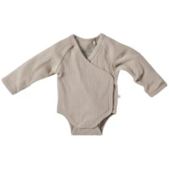 Baby Wickelbody Langarm Bio-Baumwolle 2er Set Beige-braun 10 Baby Wickelbody Langarm Bio-Baumwolle 2er Set Beige-braun -Hans Natur Kindersale 7f174845 312027