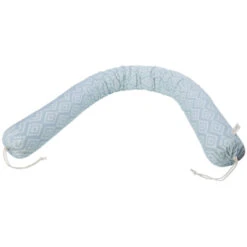 Stillkissen, Bezug Bio-Baumwolle Füllung Kapok, Raute Mint -Hans Natur Kindersale 8173c892 288757