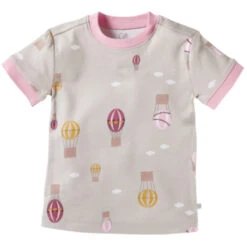 Kinder T-Shirt Bio-Baumwolle Wal Rot-off White -Hans Natur Kindersale 81a70a61 303945 8