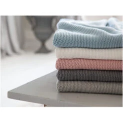 Babydecke Bio-Baumwolle Mit Muschelkante, Rose -Hans Natur Kindersale 81c7f1f4 322098