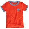 Kinder T-Shirt Bio-Baumwolle Rot Mit Druck