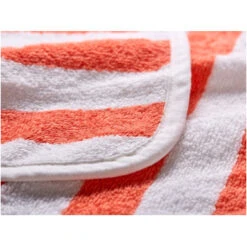 Kapuzenhandtuch Bio-Baumwolle Koralle-weiß -Hans Natur Kindersale 84cd9928 295645