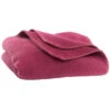 Babydecke Aus Schurwolle Aubergine