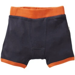 Jungen Boxershorts Bio-Baumwolle Dunkelblau