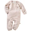 Baby Overall Strick Qualität Rose Melange