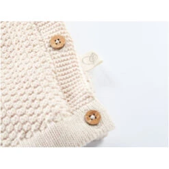 Baby Jacke Perl-Strick Bio-Baumwolle Beige Melange 8 Baby Jacke Perl-Strick Bio-Baumwolle Beige Melange -Hans Natur Kindersale 902def2c 317064