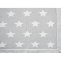 Babydecke Bio-Baumwolle, Sterne Grey -Hans Natur Kindersale 906553bc 311432