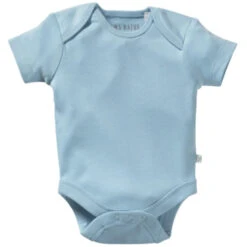 Baby Body Kurzarm Bio Baumwolle Rosa-off White -Hans Natur Kindersale 91831c90 276875 4