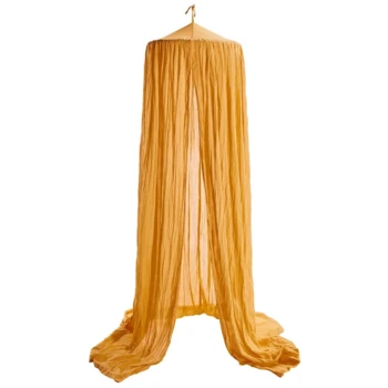 Betthimmel Baldachin Bio-Baumwolle Dusty Green 8 Betthimmel Baldachin Bio-Baumwolle Dusty Green – Bild 8