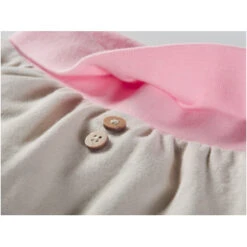 Pumphose Baby Kurz Bio-Baumwolle Beige-rosa -Hans Natur Kindersale 92776aa9 302742