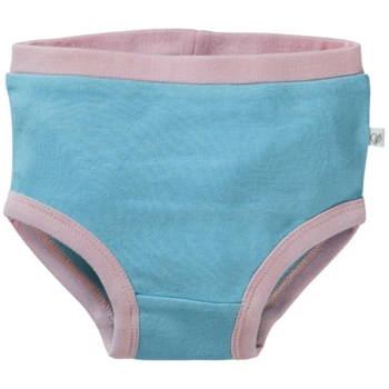 Kinder Slip Bio-Baumwolle Blockstreifen Blau 10 Kinder Slip Bio-Baumwolle Blockstreifen Blau – Bild 10