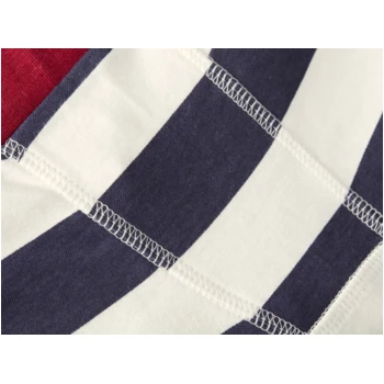 Jungen Boxershorts Bio-Baumwolle Blockstreifen Blau 2 Jungen Boxershorts Bio-Baumwolle Blockstreifen Blau – Bild 2