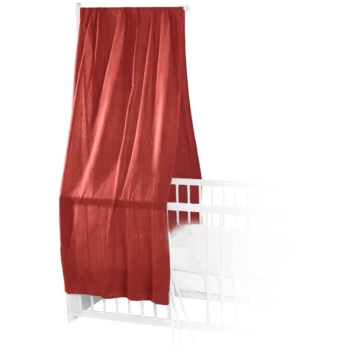 Betthimmel Baldachin Bio-Baumwolle Rosa 6 Betthimmel Baldachin Bio-Baumwolle Rosa – Bild 6