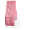 Betthimmel Baldachin Bio-Baumwolle Rosa