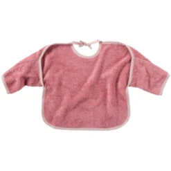 Lätzchen Mit Ärmeln Und Bindebändern Bio Baumwolle 2er Set Rosa -Hans Natur Kindersale a12c6bb6 306342