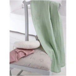 Pucktuch Und Sommer Babydecke Bio-Baumwolle Musselin Mint -Hans Natur Kindersale a7988fda 344605