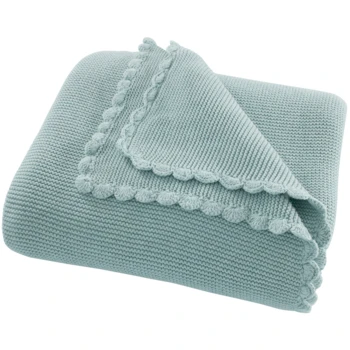 Kuscheldecke Für Erwachsene Bio-Baumwolle Light Beige Melange 8 Kuscheldecke Für Erwachsene Bio-Baumwolle Light Beige Melange – Bild 8