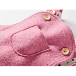 Kinder Latzhose Bio Schurwolle Walk Pink -Hans Natur Kindersale b509f47f 302438
