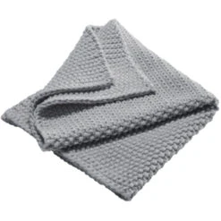 Stricklappen Bio-Baumwolle 3er-Set Light Grey-melange -Hans Natur Kindersale b53e1ec2 272860
