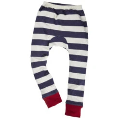 Kinder Unterhose Lang Bio-Baumwolle Blockstreifen Grün -Hans Natur Kindersale b633ddab 279630 3