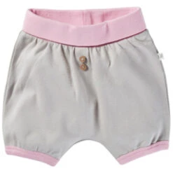 Pumphose Baby Kurz Bio-Baumwolle Pilzparty Rosa -Hans Natur Kindersale b640dc79 302734 1