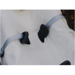 Einschlagdecke Babyschale Bio-Baumwolle Dark Brown Melange -Hans Natur Kindersale b6411439 321618