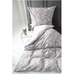 Bettwäsche Zum Wenden Bio-Baumwolle Ornament -Hans Natur Kindersale b8656875 289612