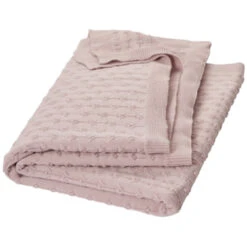 Babydecke Bio-Merinowolle Pointelle Grau -Hans Natur Kindersale b886c04c 361768