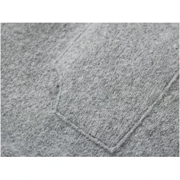 Kinder Kleid Bio Schurwolle Walk Hellgrau 4 Kinder Kleid Bio Schurwolle Walk Hellgrau – Bild 4