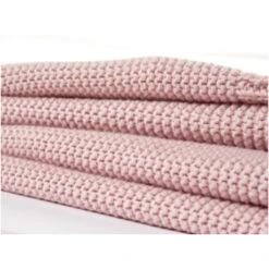 Babydecke Bio-Baumwolle Wellenkante Altrosa -Hans Natur Kindersale bba73fbd 334837