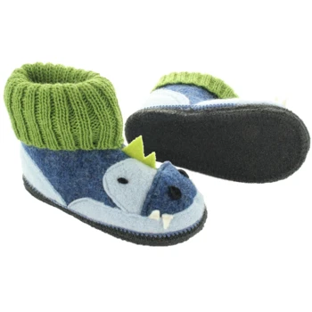 Kinder Hausschuhe Hüttenschuhe Anthrazit 13 Kinder Hausschuhe Hüttenschuhe Anthrazit – Bild 13