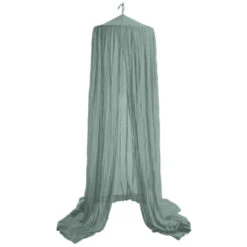 Betthimmel Baldachin Bio-Baumwolle Sassy Blue -Hans Natur Kindersale bda06337 304931 2