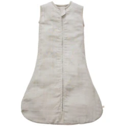 Schlafsack Baby Bio Baumwolle Musselin Hellgrau -Hans Natur Kindersale bff77fb2 343314