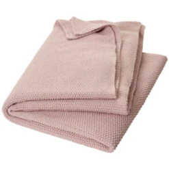 Babydecke Bio-Baumwolle Strick-Qualität Grey-melange -Hans Natur Kindersale c32e52d9 335309