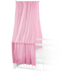 Betthimmel Baldachin Bio-Baumwolle Rosa 21 Betthimmel Baldachin Bio-Baumwolle Rosa -Hans Natur Kindersale c38aea8c 199806 7