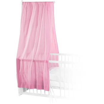 Betthimmel Baldachin Bio-Baumwolle Rosa 9 Betthimmel Baldachin Bio-Baumwolle Rosa – Bild 9