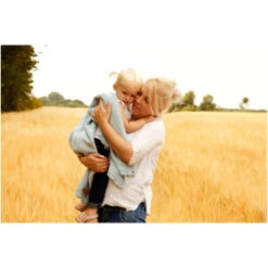 Babydecke Bio-Baumwolle Mit Muschelkante, Blau -Hans Natur Kindersale c50b6013 271706