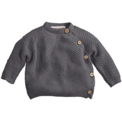Baby Jacke Schlüttli Bio-Baumwolle Strick Curry -Hans Natur Kindersale c7f205e3 311312