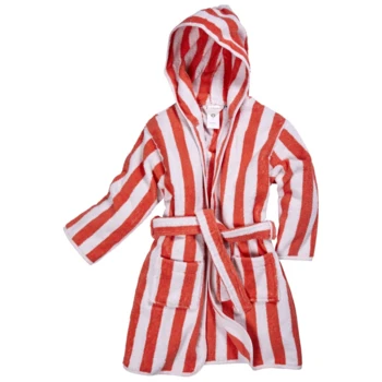 Kinder Bademantel Mit Kapuze Bio-Baumwolle Sternchen Grau 7 Kinder Bademantel Mit Kapuze Bio-Baumwolle Sternchen Grau – Bild 7