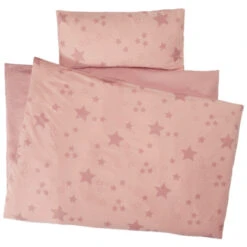 Kinderbettwäsche Bio-Baumwolle Stern Rosa 35 Kinderbettwäsche Bio-Baumwolle Stern Rosa -Hans Natur Kindersale cd2f00ed 283642