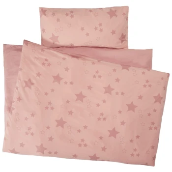 Kinderbettwäsche Bio-Baumwolle Stern Rosa 18 Kinderbettwäsche Bio-Baumwolle Stern Rosa – Bild 18