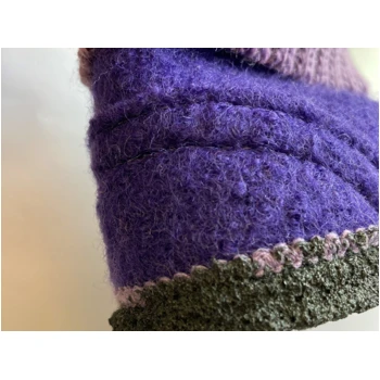 Kinder Hausschuhe Hüttenschuhe Blümchen B-Ware 2 Kinder Hausschuhe Hüttenschuhe Blümchen B-Ware – Bild 2