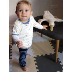 Baby T-Shirt Bio-Baumwolle Biene Blau 13 Baby T-Shirt Bio-Baumwolle Biene Blau -Hans Natur Kindersale d0de9aba 347921