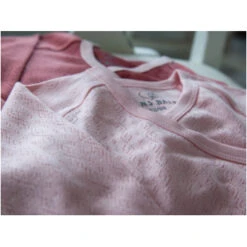 Baby Wickelbody Langarm Bio-Baumwolle 2er Set Rosa-beere -Hans Natur Kindersale d176af2c 326701