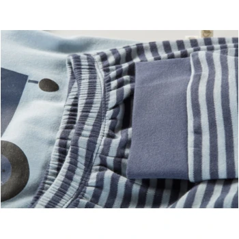 Kinder Schlafanzug 2-teilig Bio-Baumwolle Traktor 2 Kinder Schlafanzug 2-teilig Bio-Baumwolle Traktor – Bild 2