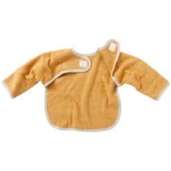 Lätzchen Mit Ärmeln Und Klettverschluss Bio Baumwolle 2er Set Curry -Hans Natur Kindersale d72aeec6 307102