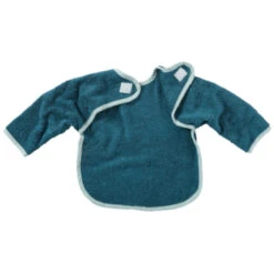 Lätzchen Mit Ärmeln Und Klettverschluss Bio Baumwolle 2er Set Blau -Hans Natur Kindersale d793360e 307126